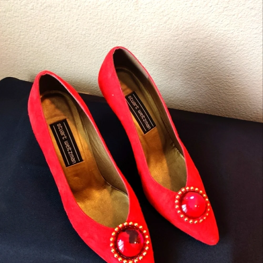 Stuart Weitzman Red pumps - Picture 4 of 4